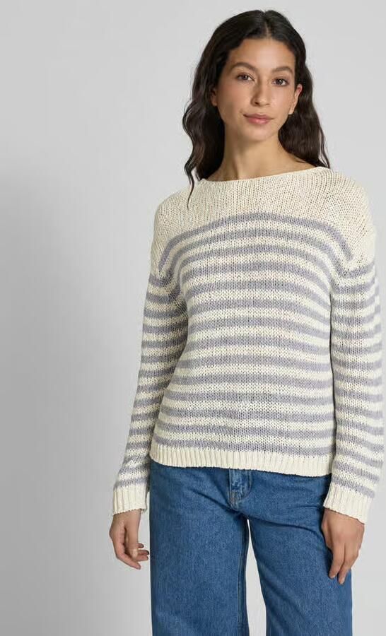 Marc O'Polo Comfort fit gebreide pullover van katoenmix - Foto 2