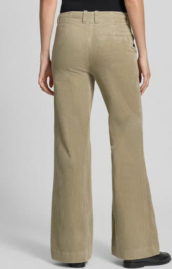 Marc O'Polo flared fit corduroy broek van katoenmix - Foto 2