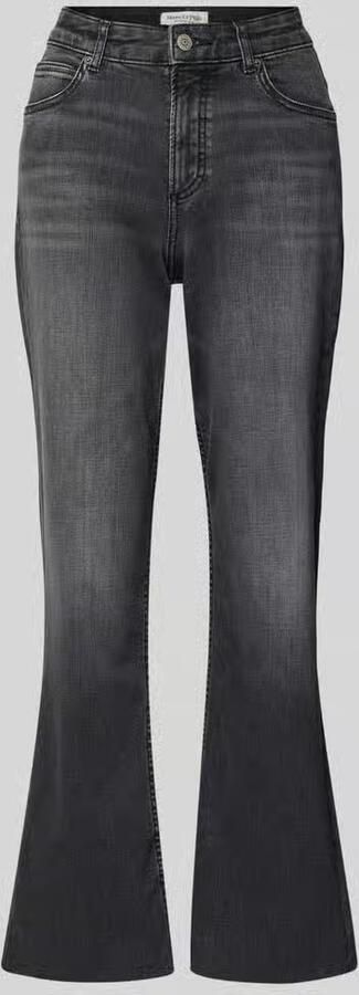 Marc O'Polo Flared fit high rise jeans van katoenmix modell 'KIRUNA' - Foto 2