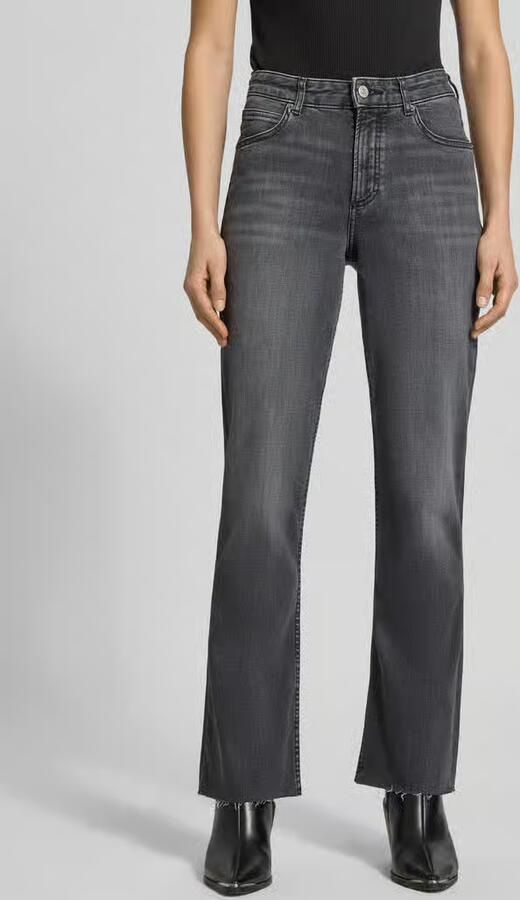 Marc O'Polo Flared fit high rise jeans van katoenmix modell 'KIRUNA' - Foto 3