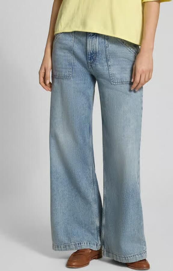Marc O'Polo Flared leg jeans van puur katoen model 'CAYA' - Foto 2