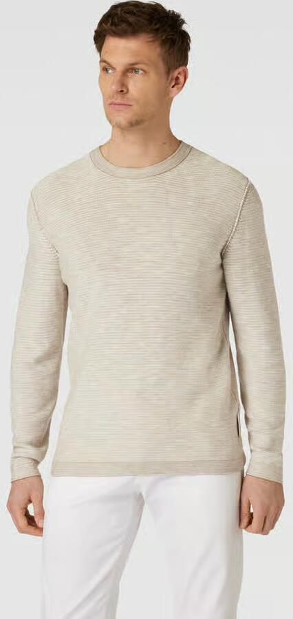 Marc O'Polo Gebreide pullover in gemêleerde look - Foto 2