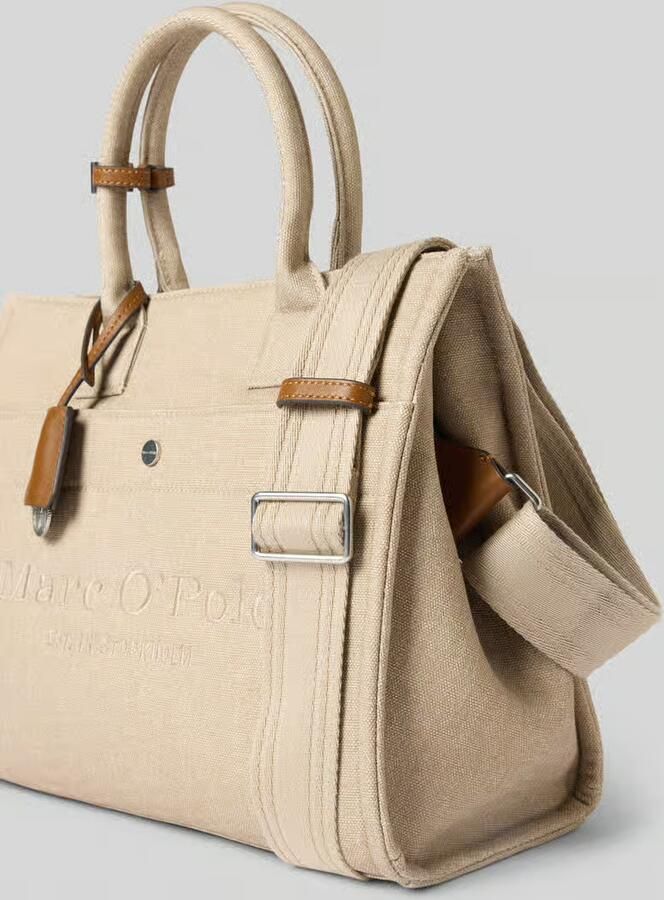 Marc O'Polo Handtas met puur katoen model 'CANVAS SHOPPER'