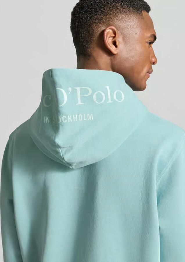 Marc O'Polo hoodie regular fit van puur katoen