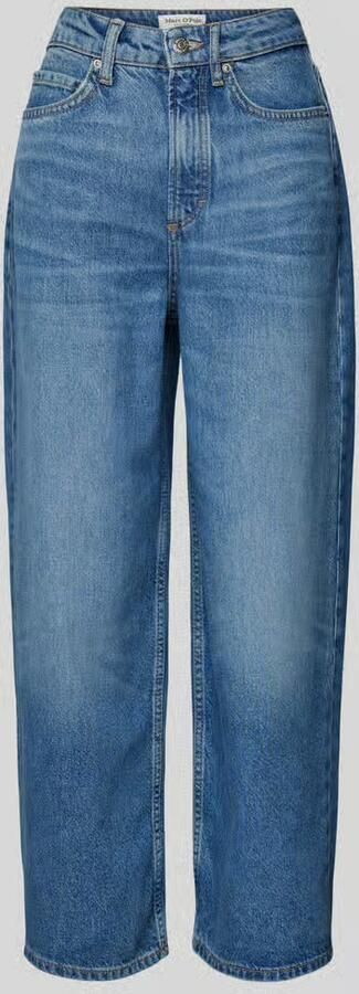 Marc O'Polo Jeans-culotte met hoge taille van lyocell-katoenmix model 'TOLVA' - Foto 2