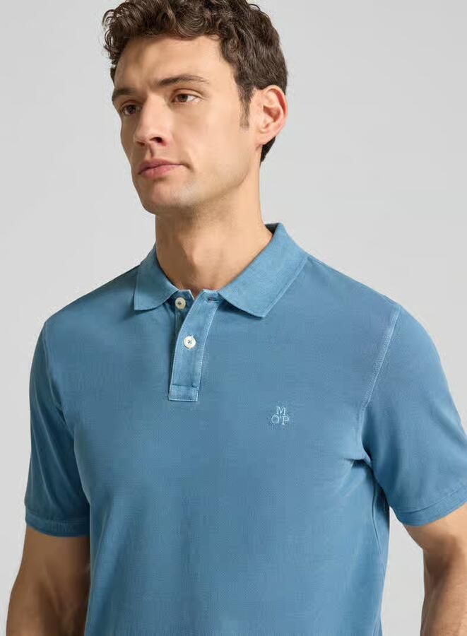 Marc O'Polo Poloshirt met een stijlvol logoborduursel - Foto 3