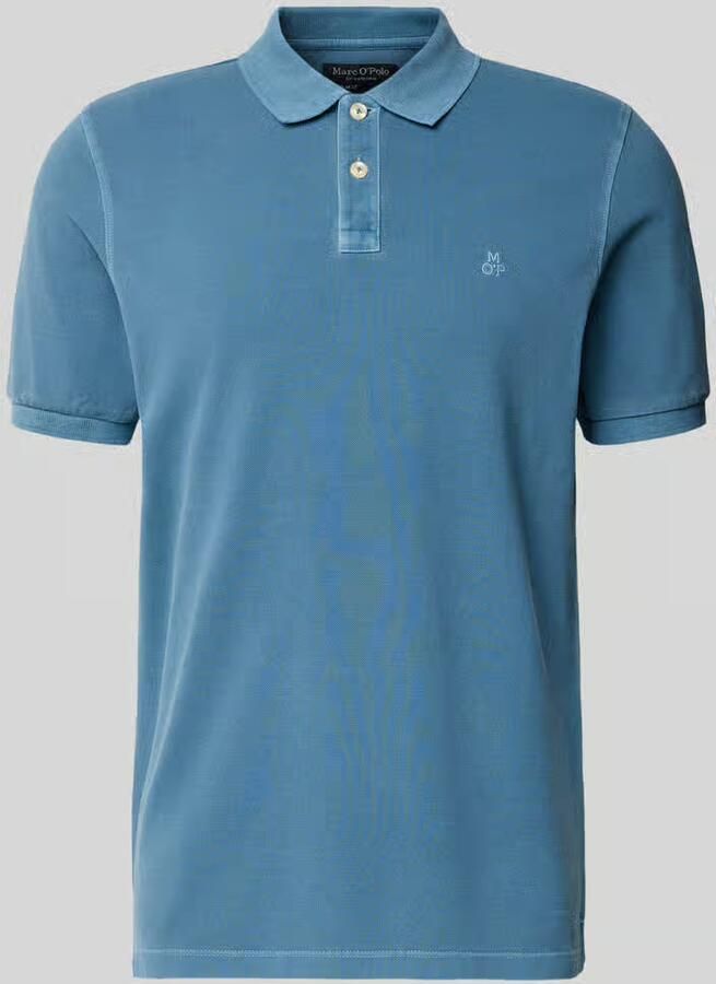 Marc O'Polo Poloshirt met een stijlvol logoborduursel - Foto 2
