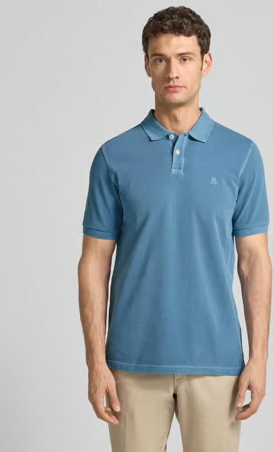 Marc O'Polo Poloshirt met een stijlvol logoborduursel - Foto 7