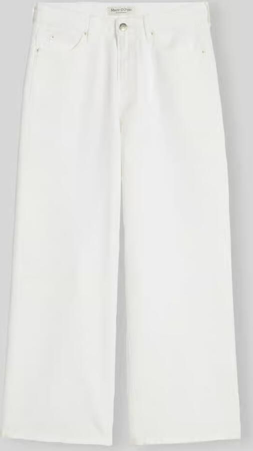 Marc O'Polo kort fit culotte van katoenmix - Foto 2