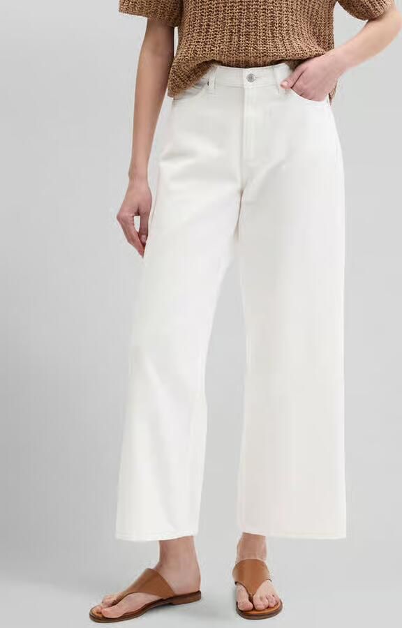 Marc O'Polo kort fit culotte van katoenmix - Foto 3