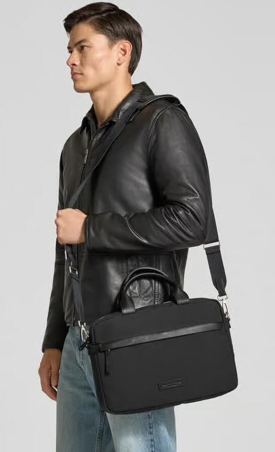 Marc O'Polo Laptoptas met gevoerd laptopvak - Foto 2