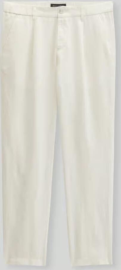 Marc O'Polo Linnen broek model 'OSBY JOGGER PLEATS' - Foto 2