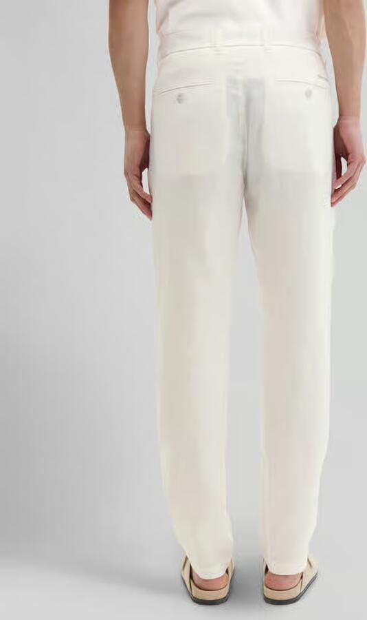 Marc O'Polo Linnen broek model 'OSBY JOGGER PLEATS' - Foto 3