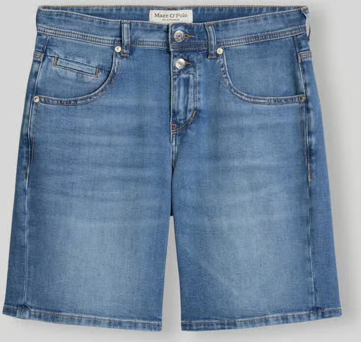 Marc O'Polo loose fit bermuda van denim - Foto 2