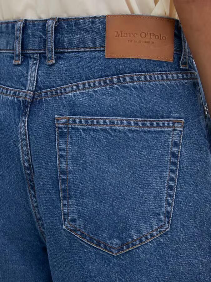 Marc O'Polo Loose fit bermuda van katoenmix
