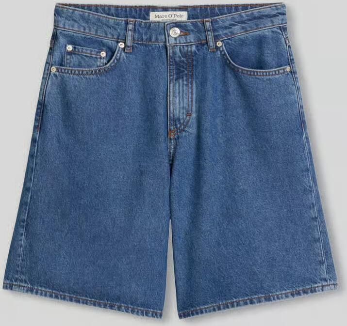 Marc O'Polo Loose fit bermuda van katoenmix - Foto 2