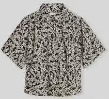 Marc O'Polo loose fit blouse van puur katoen