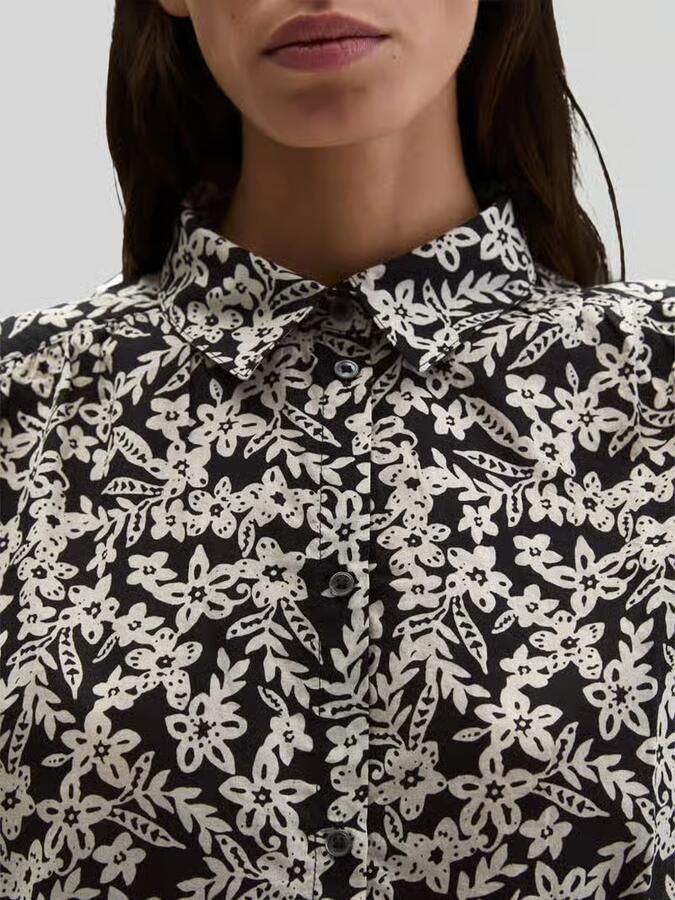 Marc O'Polo loose fit blouse van puur katoen