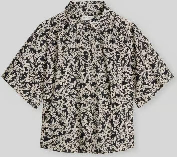 Marc O'Polo loose fit blouse van puur katoen - Foto 2