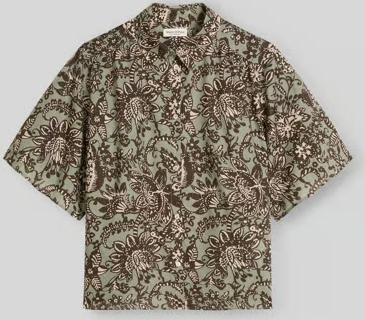 Marc O'Polo loose fit blouse van puur katoen - Foto 2
