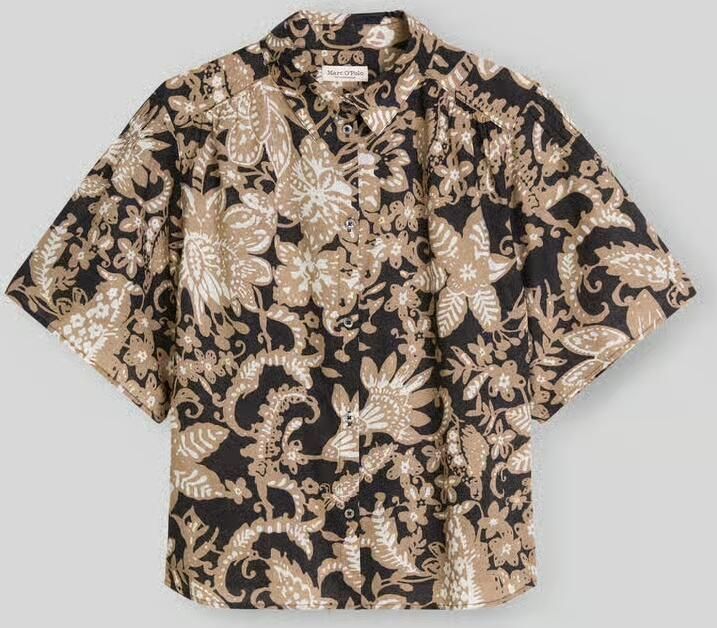 Marc O'Polo loose fit blouse van puur katoen - Foto 2
