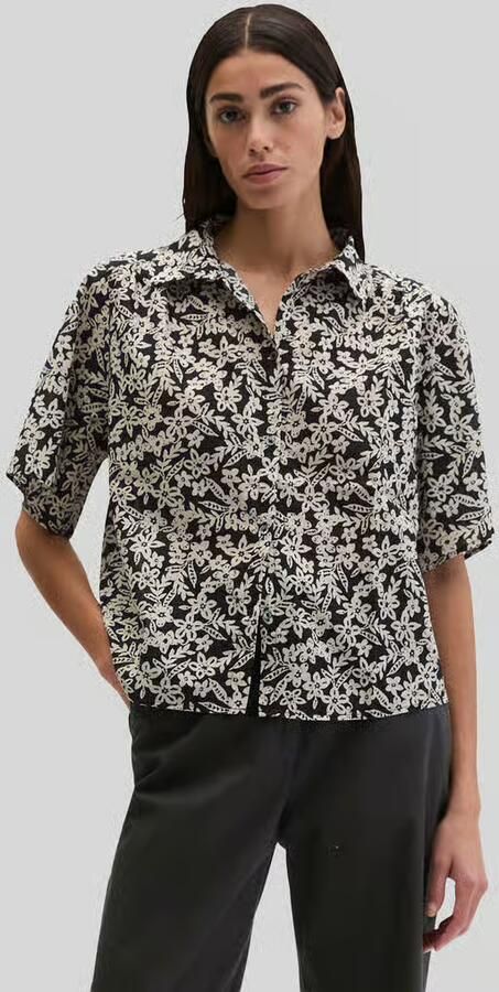 Marc O'Polo loose fit blouse van puur katoen - Foto 2