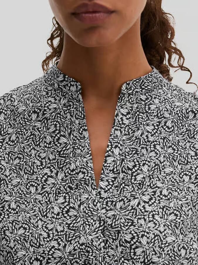 Marc O'Polo loose fit blousetop van puur katoen