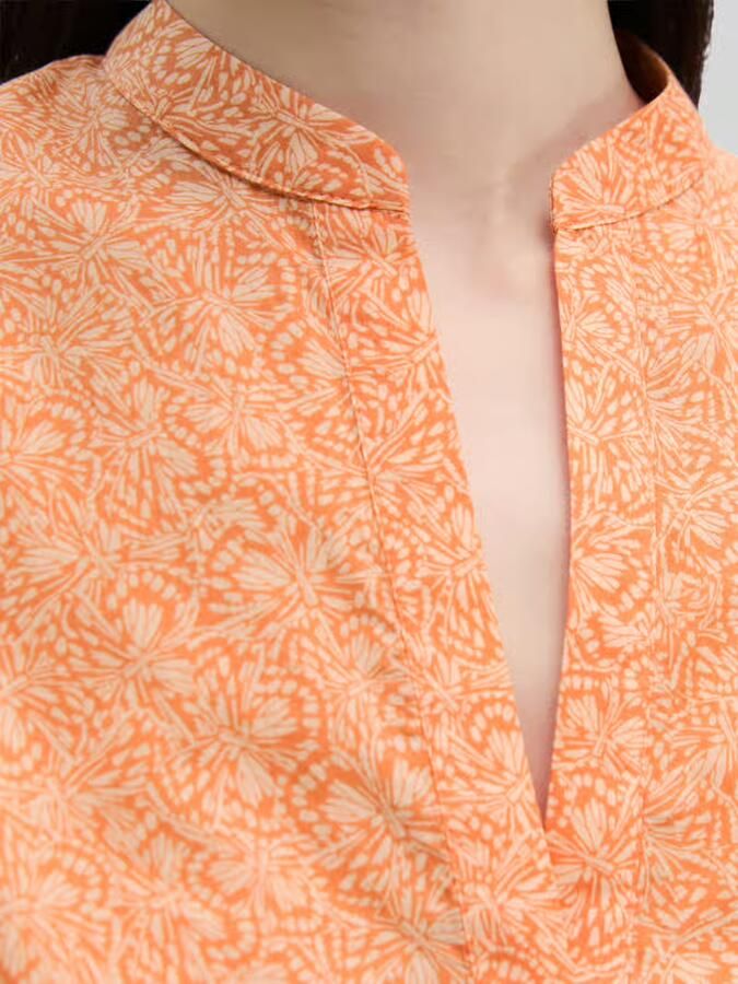 Marc O'Polo loose fit blousetop van puur katoen