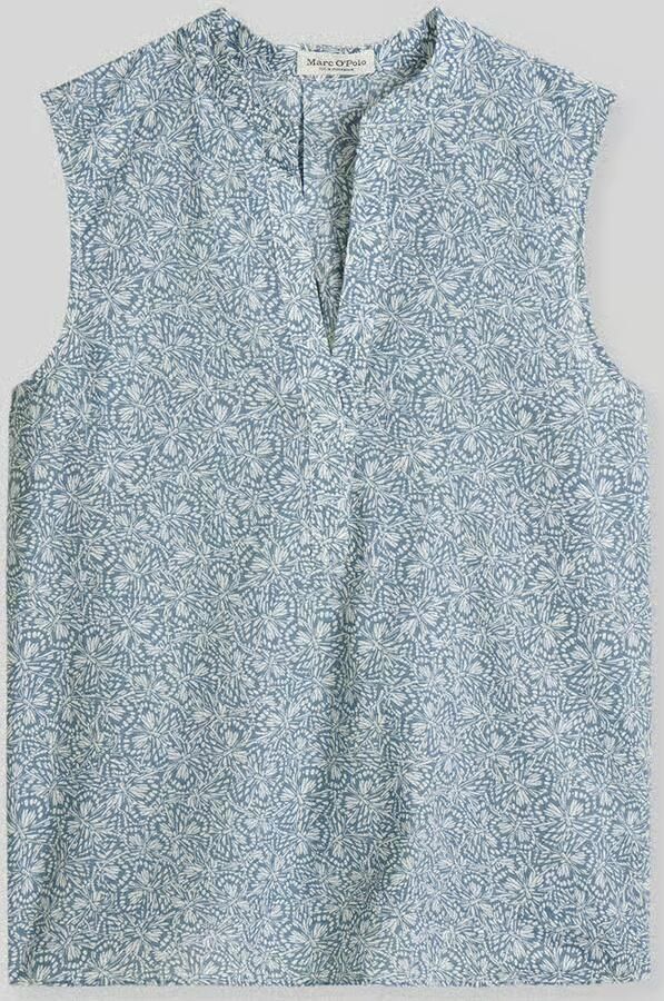 Marc O'Polo loose fit blousetop van puur katoen - Foto 2