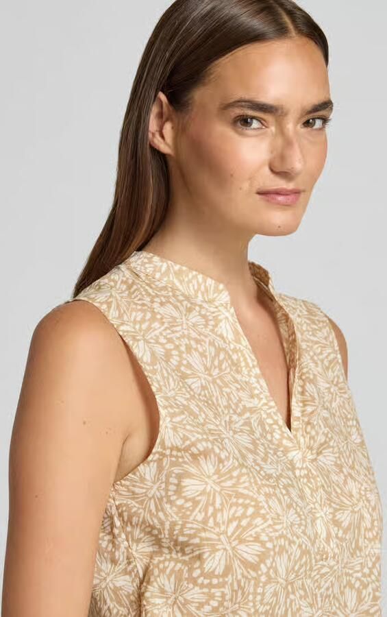 Marc O'Polo loose fit blousetop van puur katoen