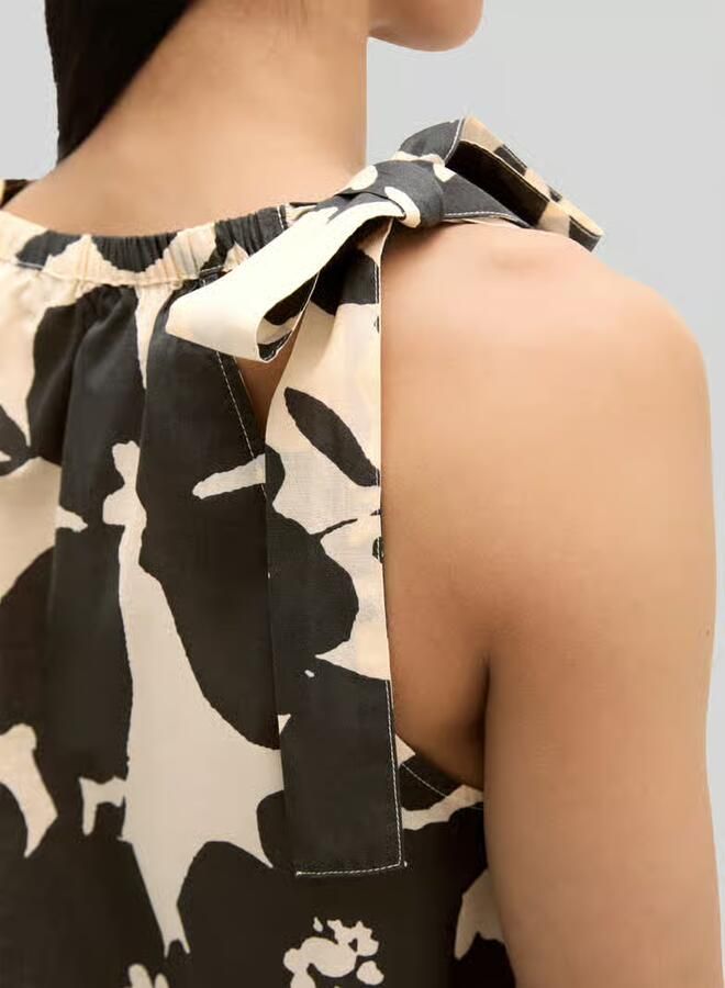 Marc O'Polo loose fit blousetop van puur katoen