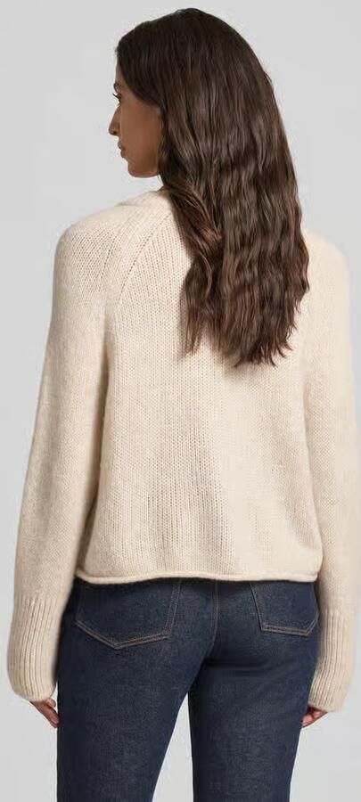 Marc O'Polo Loose fit cardigan van scheerwolmix
