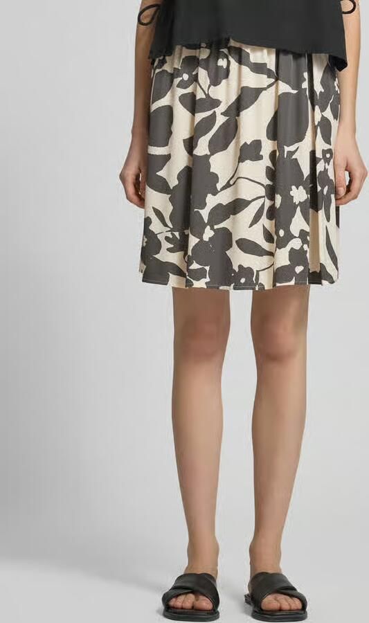 Marc O'Polo loose fit mini-rok van pure viscose - Foto 3
