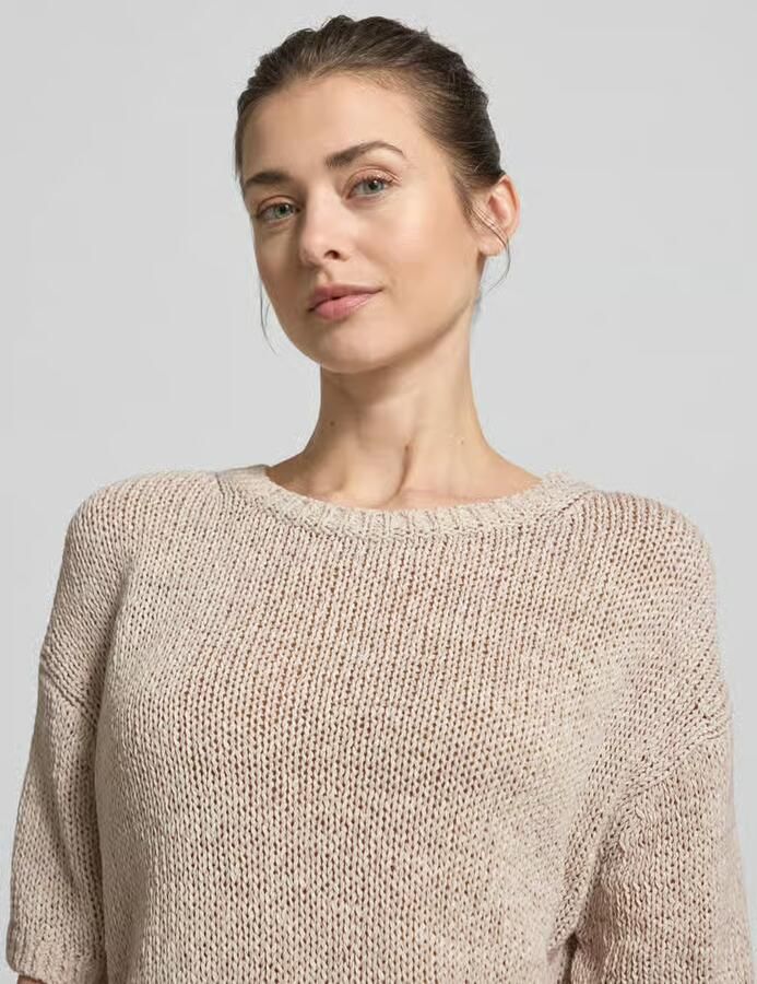 Marc O'Polo loose fit pullover van katoenmix