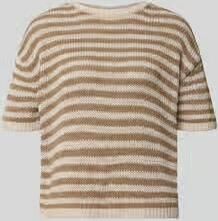 Marc O'Polo loose fit pullover van katoenmix