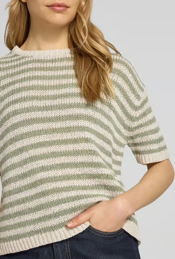 Marc O'Polo loose fit pullover van katoenmix