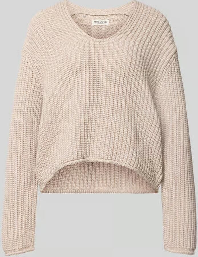 Marc O'Polo loose fit pullover van katoenmix