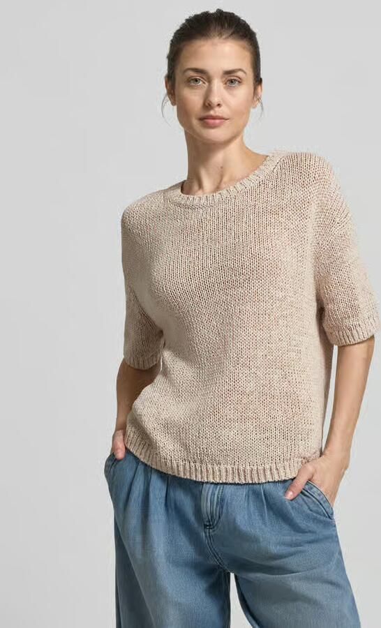 Marc O'Polo loose fit pullover van katoenmix - Foto 3