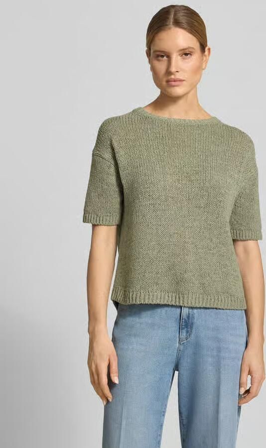 Marc O'Polo loose fit pullover van katoenmix - Foto 3