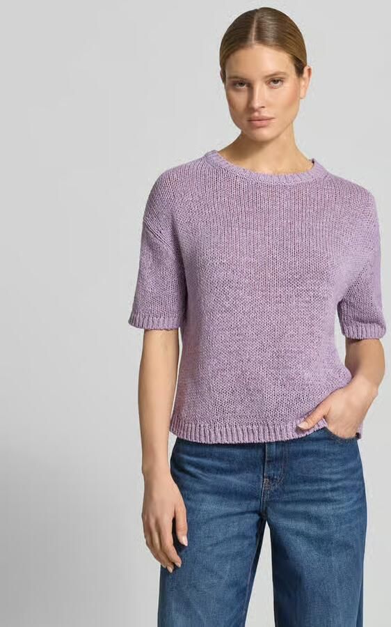 Marc O'Polo loose fit pullover van katoenmix - Foto 4