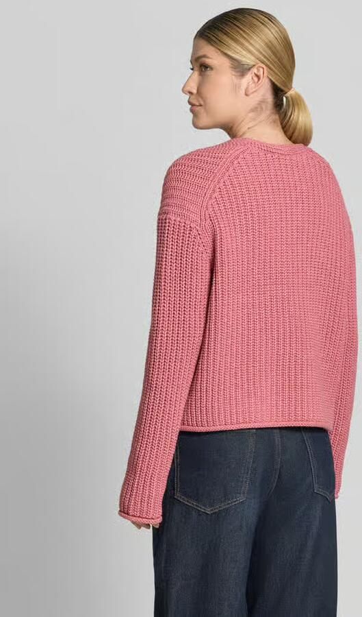 Marc O'Polo loose fit pullover van katoenmix - Foto 3