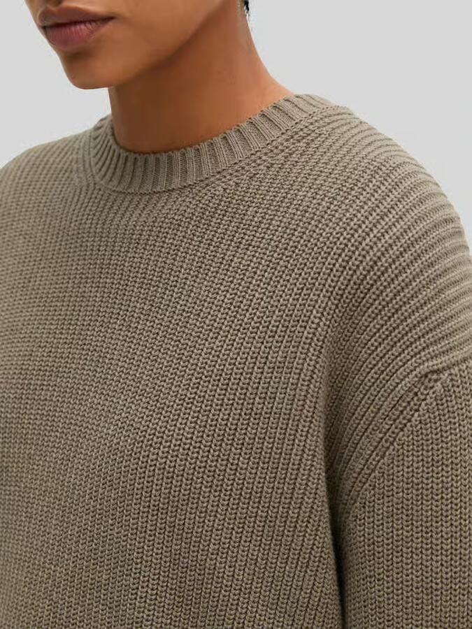 Marc O'Polo Loose fit pullover van puur katoen
