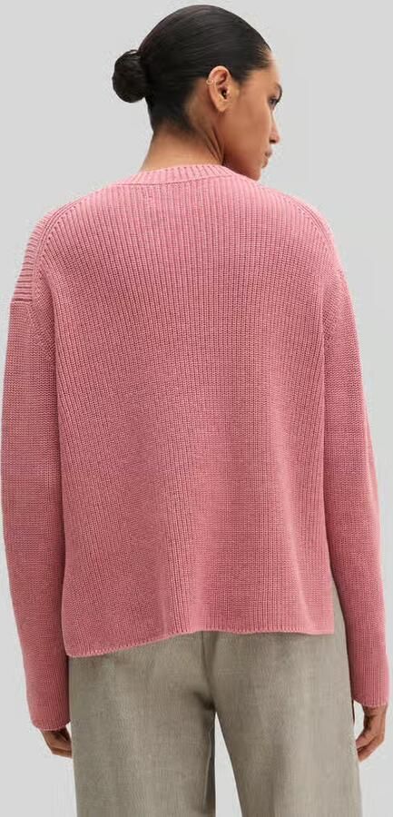 Marc O'Polo Loose fit pullover van puur katoen - Foto 2