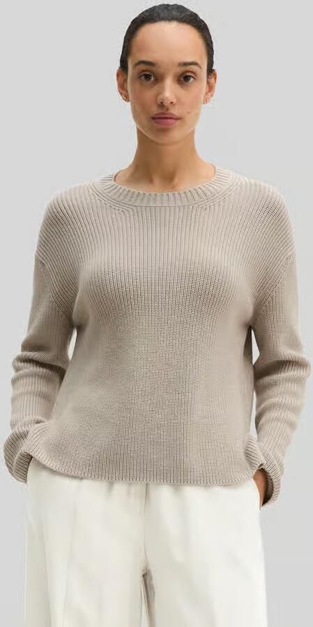 Marc O'Polo Loose fit pullover van puur katoen - Foto 2