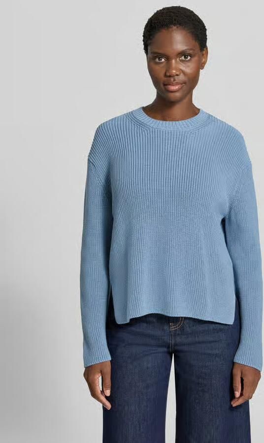 Marc O'Polo Loose fit pullover van puur katoen - Foto 3