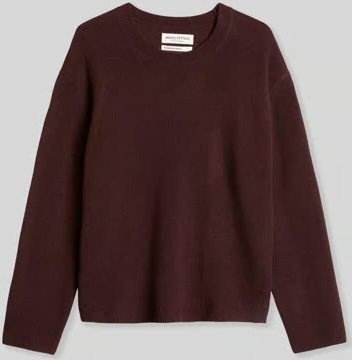 Marc O'Polo Loose fit pullover van zuivere wol