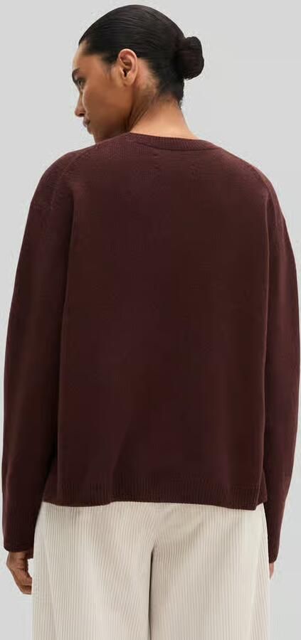 Marc O'Polo Loose fit pullover van zuivere wol - Foto 3