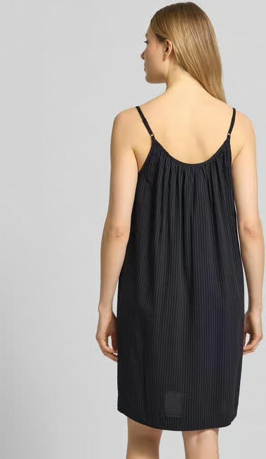 Marc O'Polo loose fit strandjurk van mix van viscose en katoen