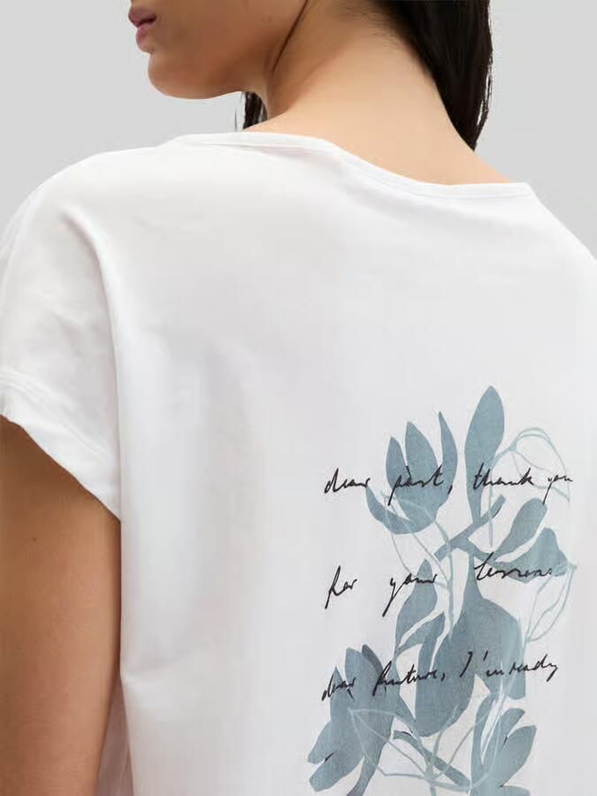 Marc O'Polo Loose fit T-shirt van puur katoen