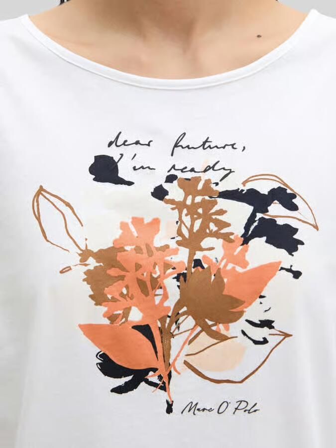 Marc O'Polo Loose fit T-shirt van puur katoen